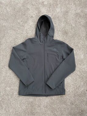 The North Face Men's Hooded Softshell Jacket - Charcoal